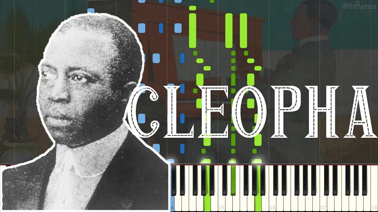 Scott Joplin - Cleopha 1902 (Ragtime Piano Synthesia)