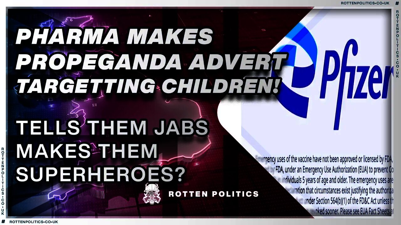 Pharma makes coercive advert aimed at our kids