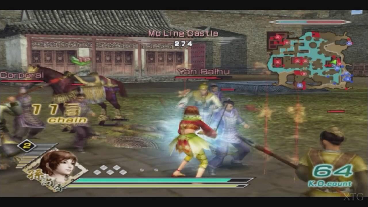 Dynasty Warriors 6 Coop - How to Play Splitscreen [Gameplay]