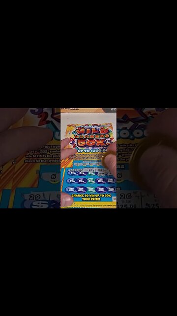 Winning HUGE on a Lottery Ticket Scratch Off!