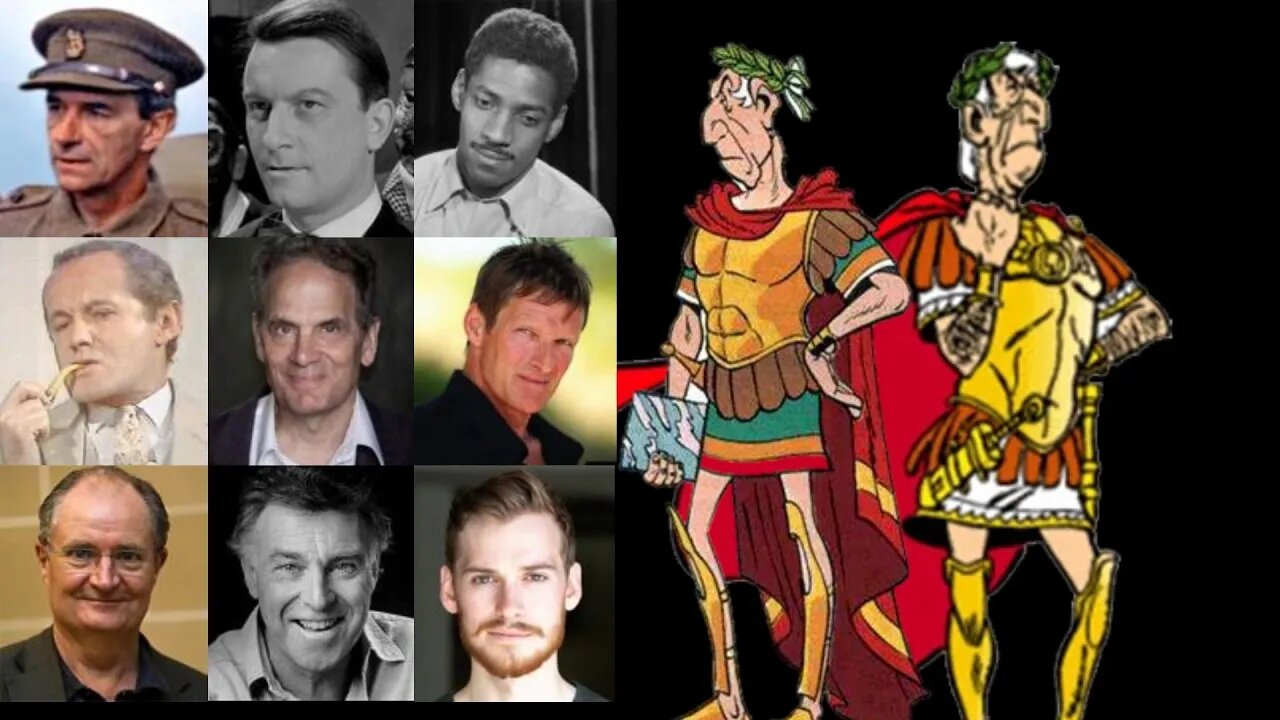 Animated Voice Comparison- Julius Caesar (Asterix)