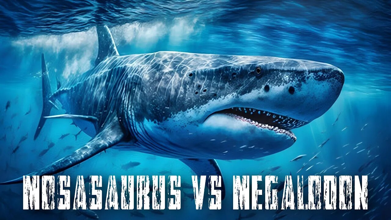 What If the Megalodon Shark Fought the Mosasaurus?