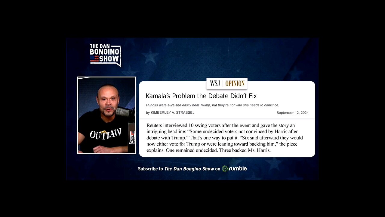 Reuters interview 10 independent after debate 6 for Trump 3 Harris 1 undecided show Harris loss