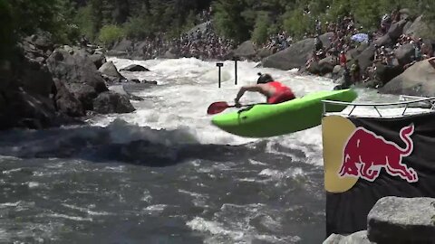 Kayakers take on Jacob's Ladder in NFC IX the return of the North Fork Championship