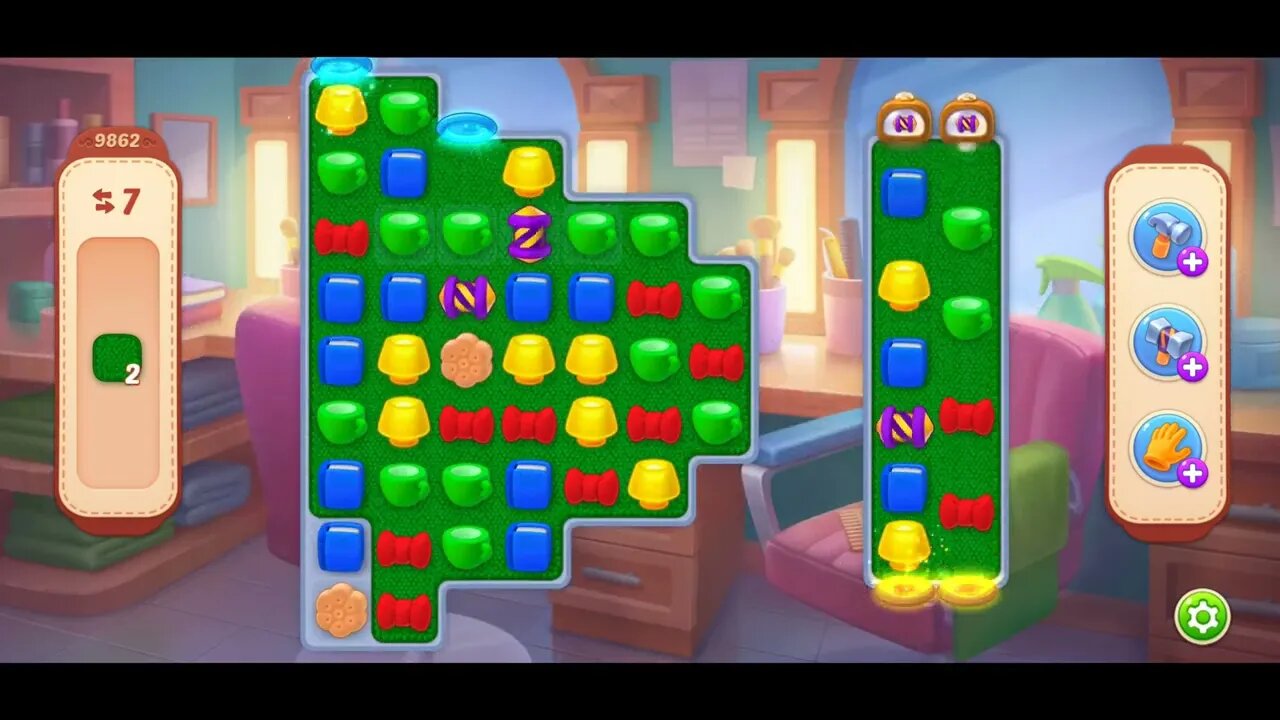 Playrix Homescapes Gameplay Walkthrough Level 9862