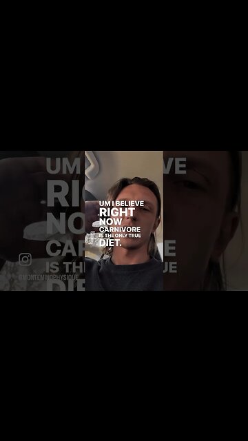 The Best Diet Is The Original Diet - #carnivore #diet #wellbeing #wellnessjourney #wellnesstips