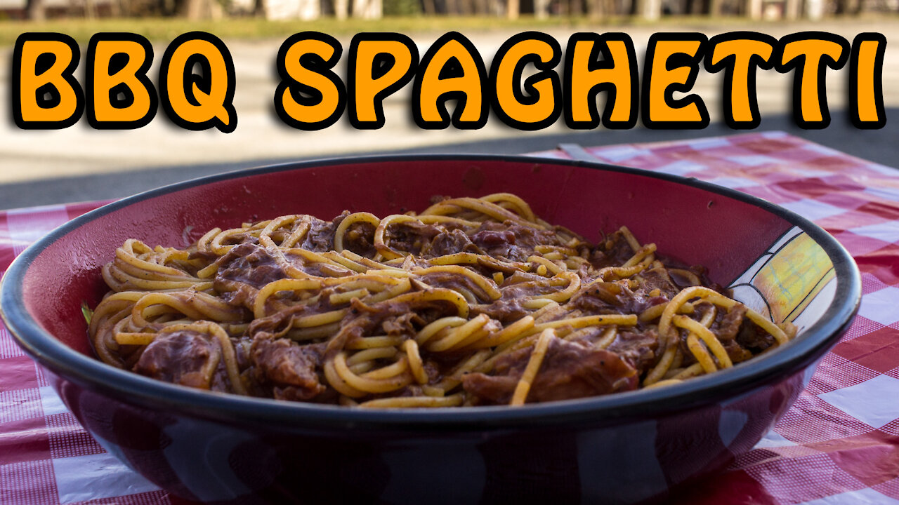 Dutch Oven BBQ Spaghetti