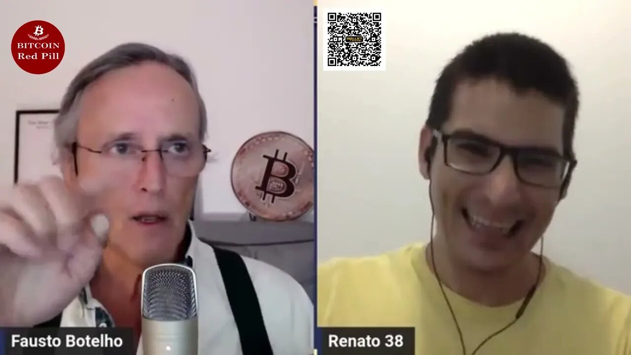 2º BATE-PAPO COM RENATO AMOEDO - COAUTOR DO BITCOIN RED PILL - (QUALIDADE EM HD)