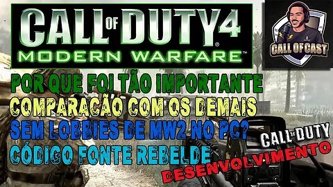 Call of Duty 4 Modern Warfare é a base de tudo até hoje relacionado a COD | AlterIW.net no MW2