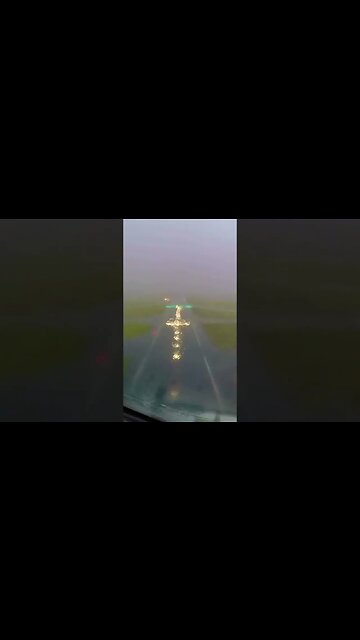 ⛈️ Landing in storm at Mexico