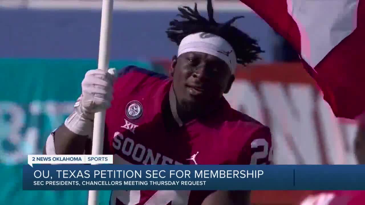 OU, Texas petition SEC for membership