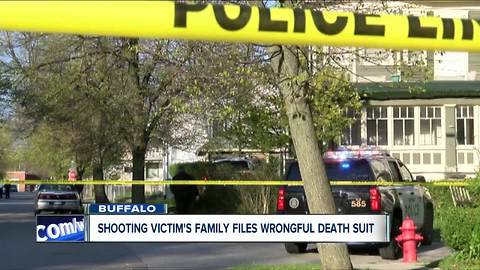 Shooting victim's family files wrongful death suit