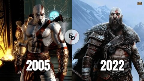 Evolution of God of WAR [2005-2022] God of War Ragnarok Gameplay