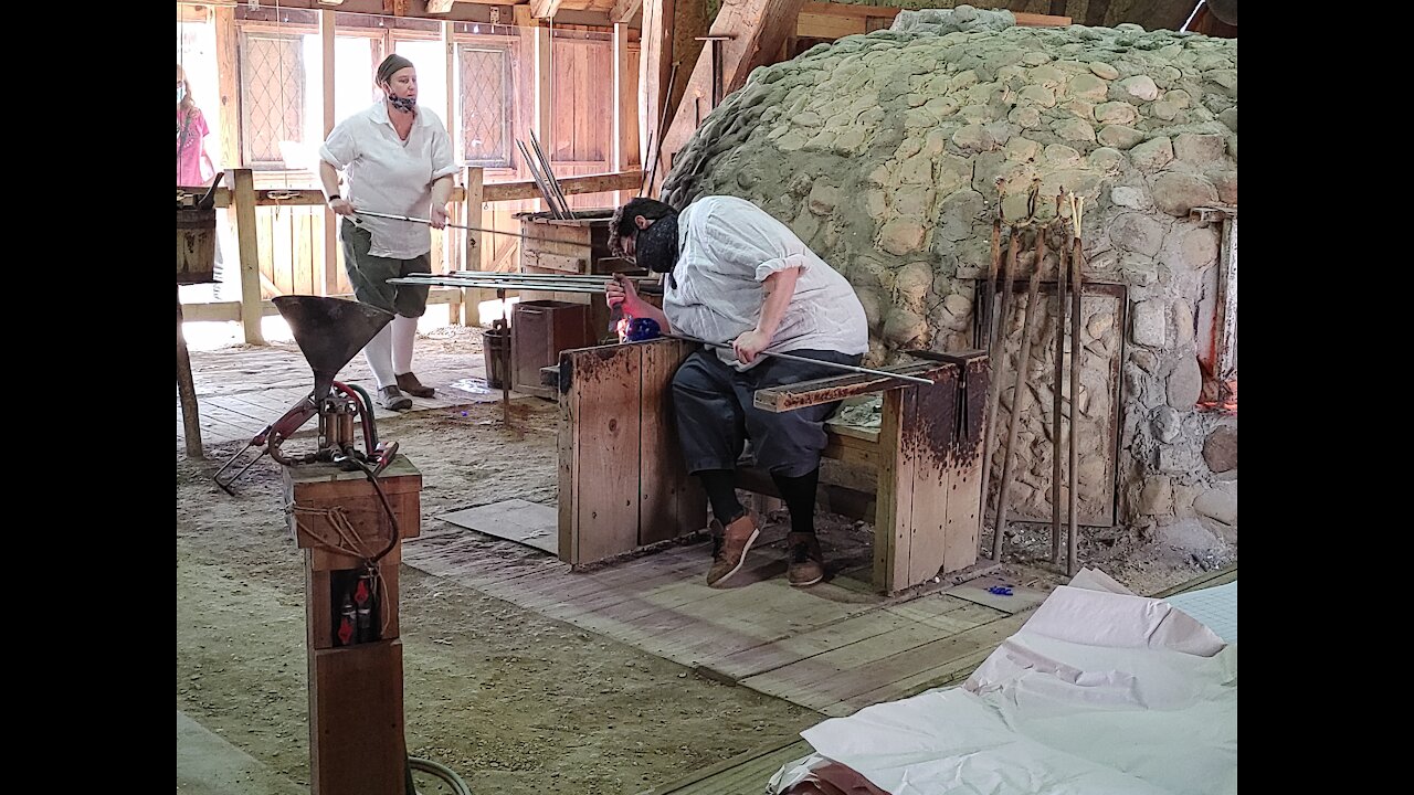 Update from Last Night and Jamestown Glass Blowing