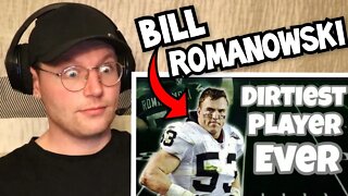 Rugby Player Reacts to BILL ROMANOWSKI The Dirtiest Player In NFL History!