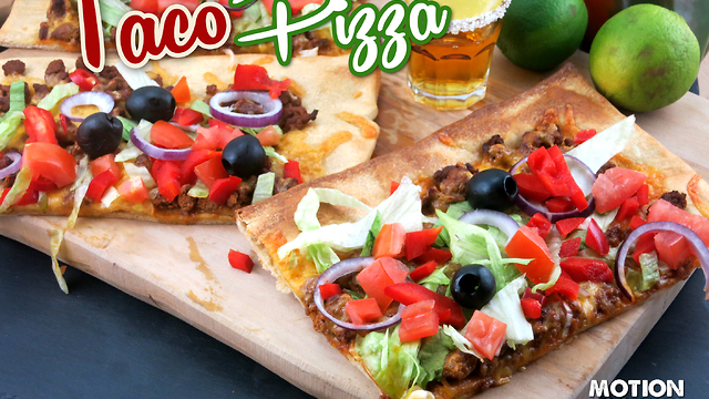 Taco pizza recipe