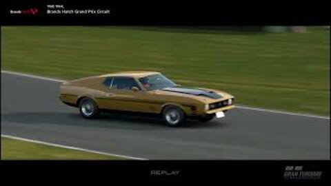 GT Sport - Brands Hatch - Mustang Mach 1 - track day