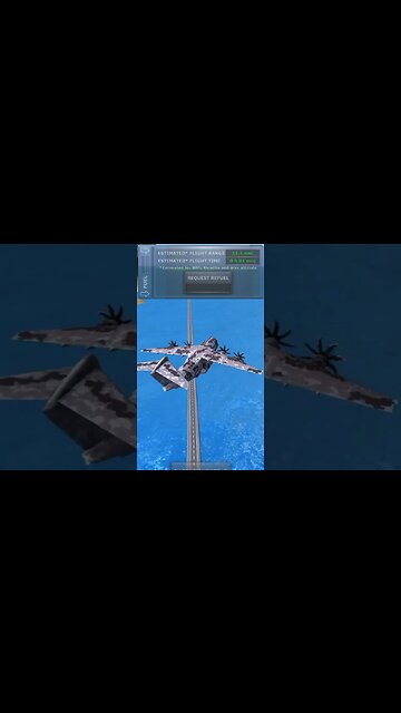 Flying MC-400 with 1% Fuel | Turboprop Flight Simulator #shorts