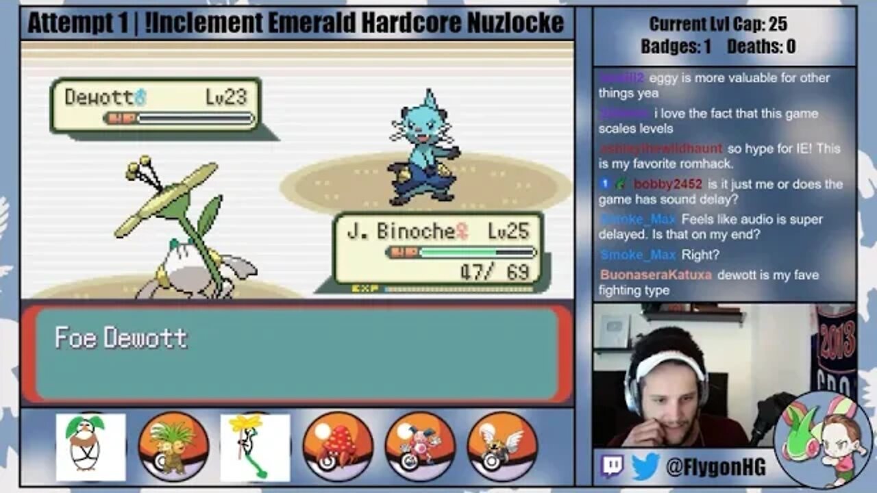 Pokémon Inclement Emerald Hardcore Nuzlocke ROM Hack == 27