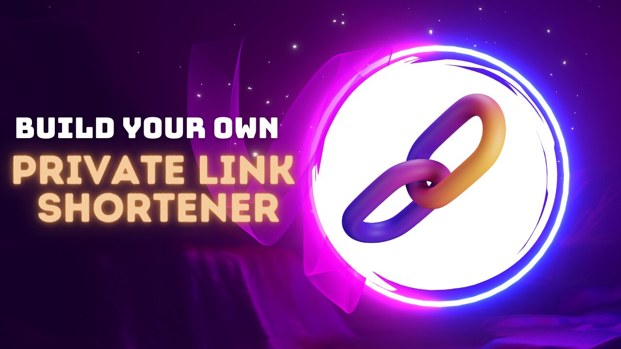 👉 How To Build Your Own Private Link Shortener 🔗