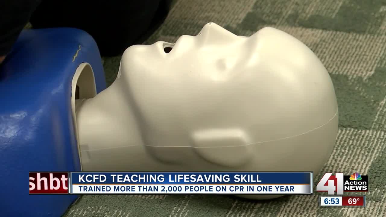 'You have power to save a life right here in your hands': KCFD focuses on CPR training