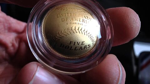 2014 National Baseball Hall of Fame Curved Coins: Gold, Silver & Clad