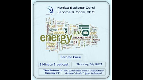 Corstet 5 Minute Overview: Future Of Energy #7: GND "Sustainable Growth" = Inflation?