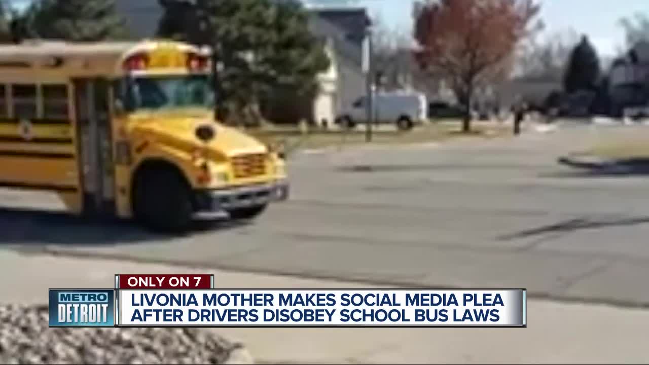 Livonia mother uses video camera to bust drivers breaking school bus laws