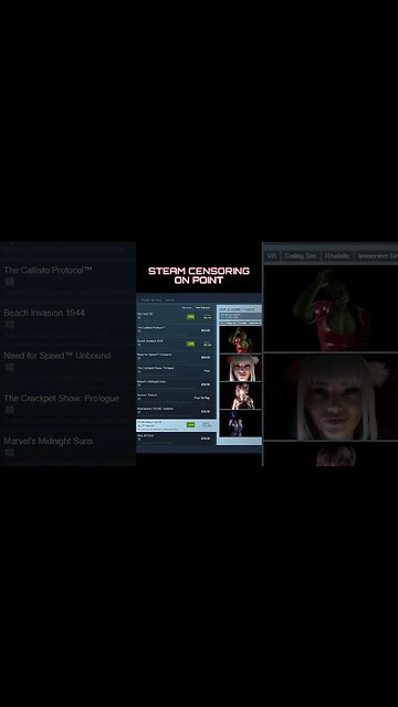 Steam Censoring Fail