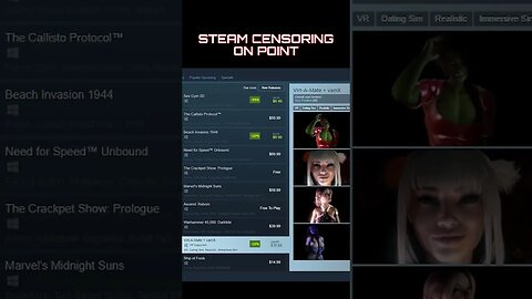 Steam Censoring Fail