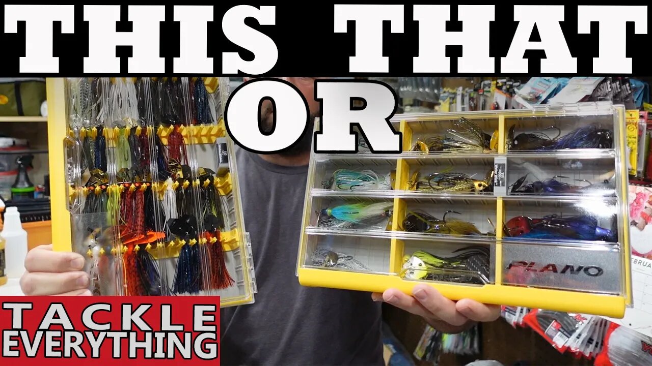 Plano Edge Jig/Bladed Jig Box Review (Tackle Organization)