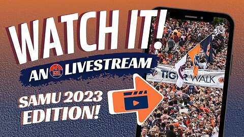 LIVE | Tiger Walk | AUBURN FOOTBALL VS. SAMFORD