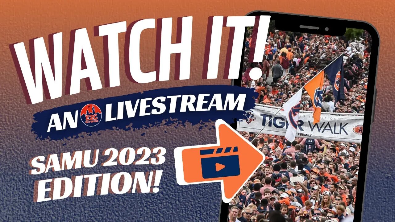 LIVE | Tiger Walk | AUBURN FOOTBALL VS. SAMFORD