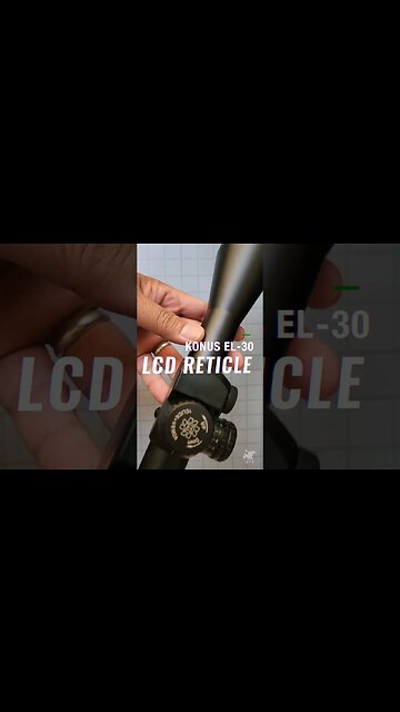 Konospro EL-30 LCD #pewpew #riflescopeforhunting @KonusProOptics