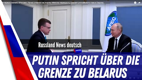 Putin zur Grenzkrise in Polen