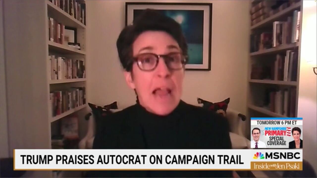 Rachel Maddow: 'Republican Base Is Enthused About' Making Trump A Dictator