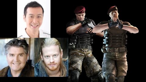 Video Game Voice Comparison- Jack Krauser (Resident Evil)