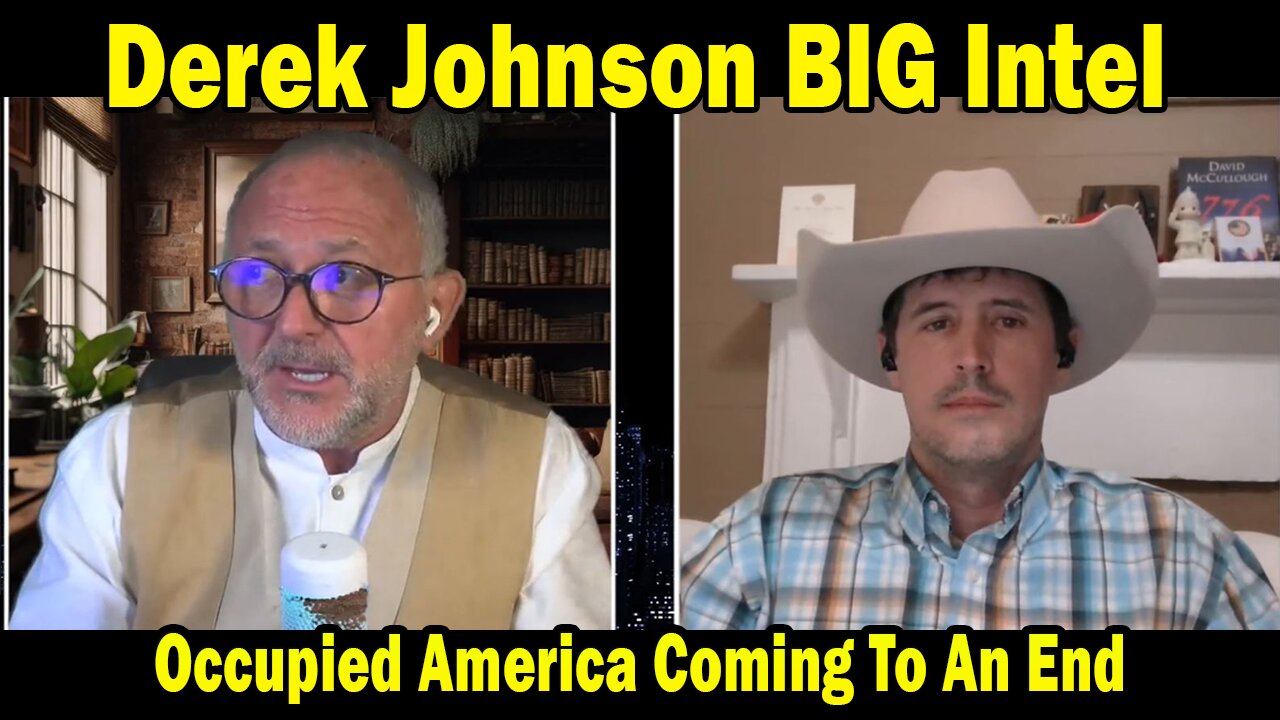 Derek Johnson BIG Intel Nov 9: "Occupied America Coming To An End | Laws And Orders"