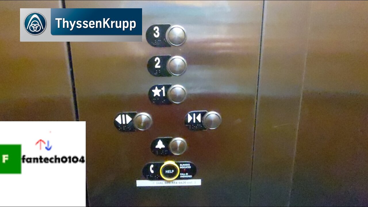 Thyssenkrupp Hydraulic Elevator @ Sandpiper Beach Club - Cape May, New Jersey