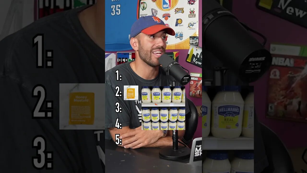 BLINDLY RANKING CONDIMENTS!! Where Would You Rank These?! #shorts #ranking #blind #condiments #food