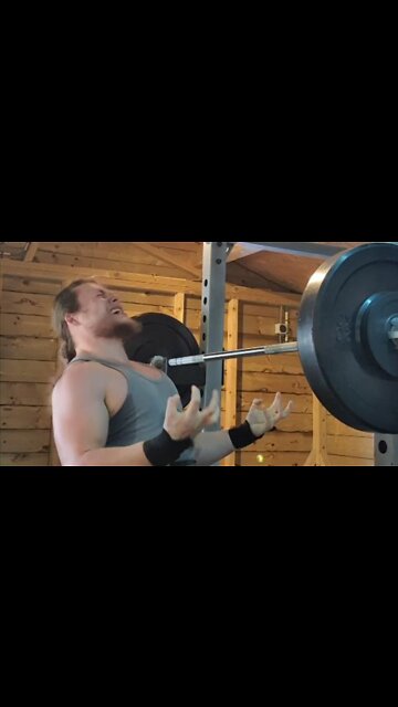 65 KGS x 7 STRICT, PAUSED Overhead Press. NEW REP PR!
