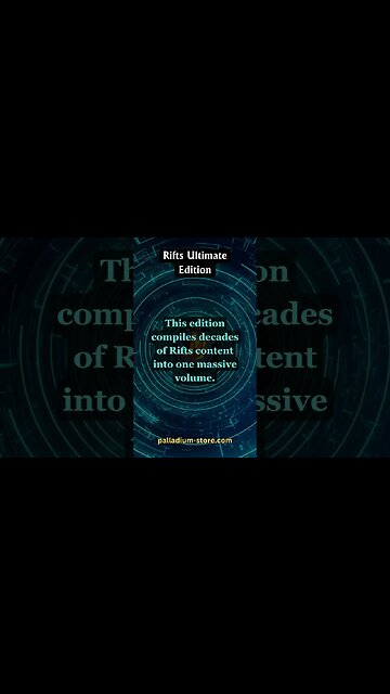 Rifts - Rifts RPG - Rifts Ultimate Edition - Palladium Books