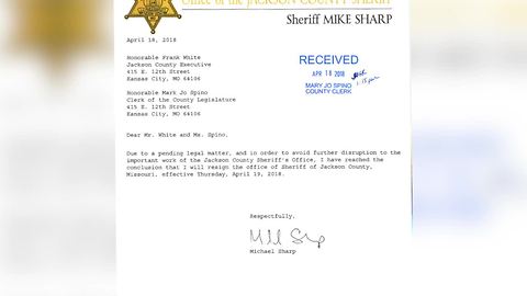 Frank White reacts to Sheriff Sharp resignation