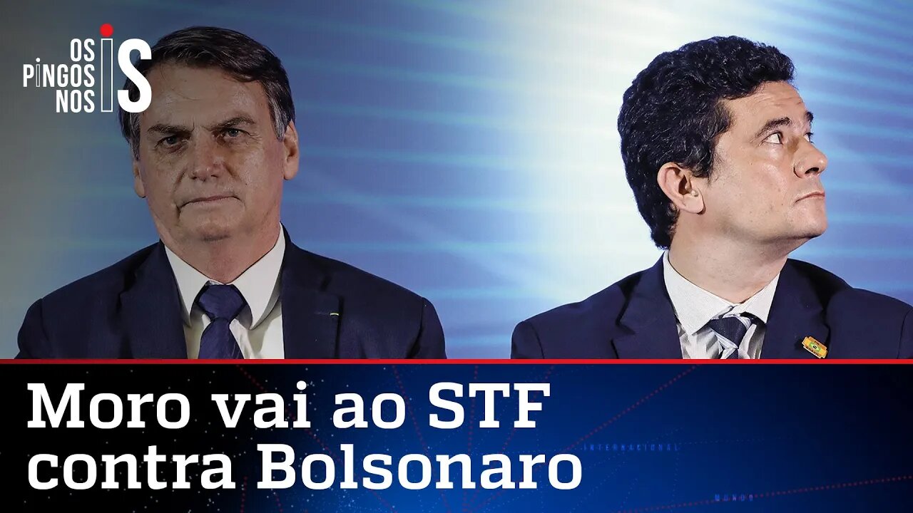 Moro aciona STF contra Bolsonaro em depoimento sobre suposta interferência na PF