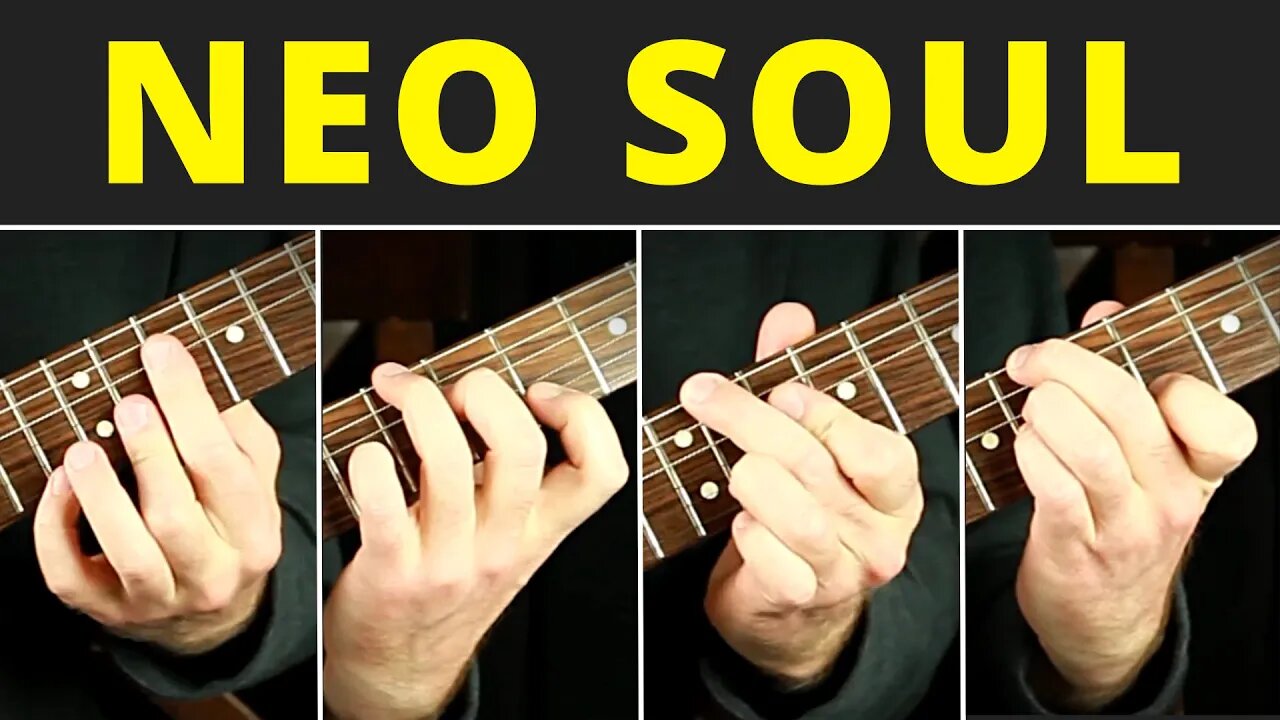 Neo Soul Chords on Guitar - 14 incredible voicings for ONE chord!