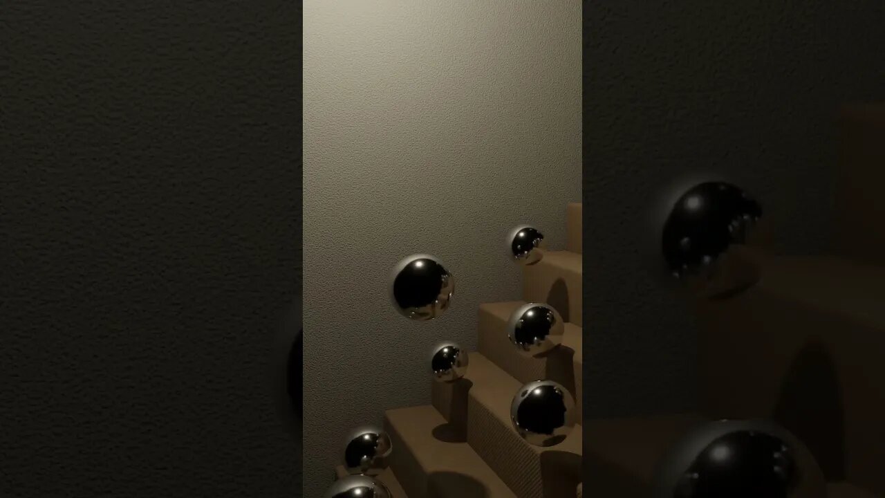 Metal Ball Physics in Blender! - #blenderanimation