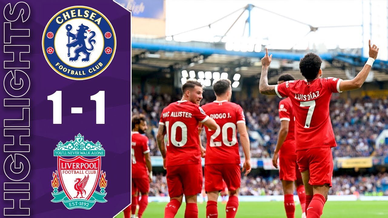 Chelsea vs Liverpool 1-1 | All Gols & Highlights | Premier League 2023