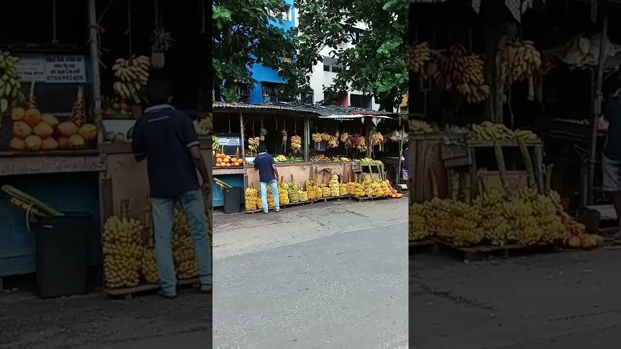 Fruits outlet in Colombo. 😊