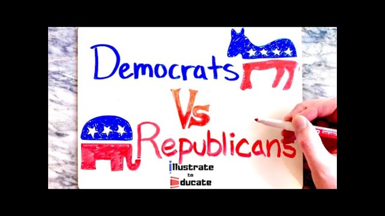 Democrats Vs Republicans | What is the difference between Democrats and Republicans?