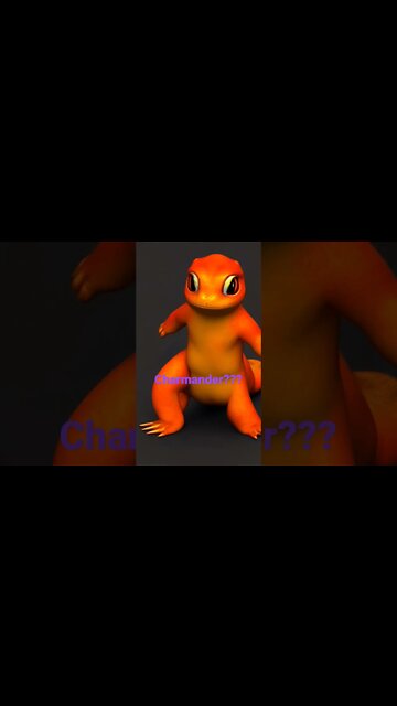 AI generated Charmander #whosthatpokemon #pokemon